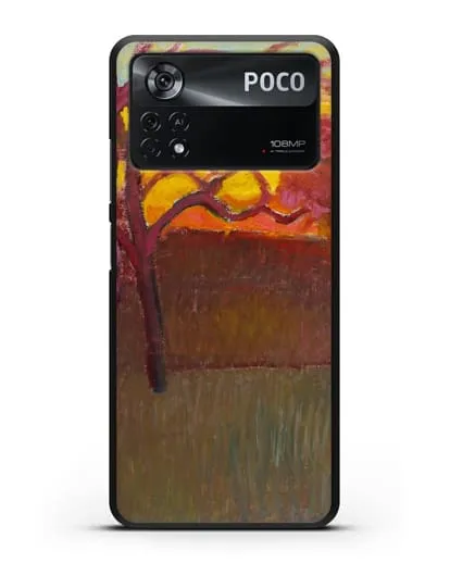 Чехол Закат (Амиет Куно) силиконовый для Xiaomi Poco X4 Pro