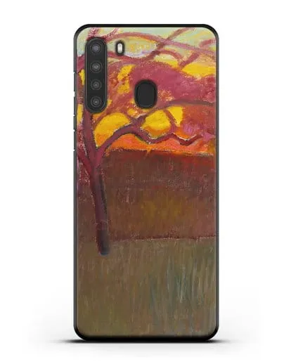 Чехол Закат (Амиет Куно) силиконовый для Samsung Galaxy A21 [SM-A215]