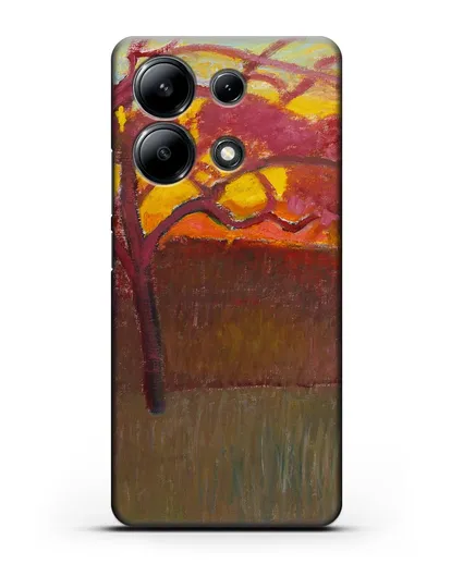 Чехол Закат (Амиет Куно) силиконовый для Xiaomi Redmi Note 13 4G