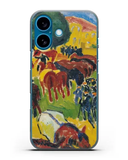 Чехол Лошадиная ярмарка (Пехштейн Макс) силиконовый для iPhone 16