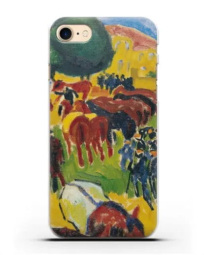 Чехол Лошадиная ярмарка (Пехштейн Макс) силиконовый для iPhone 8