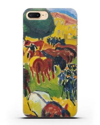 Чехол Лошадиная ярмарка (Пехштейн Макс) силиконовый для iPhone 7 Plus