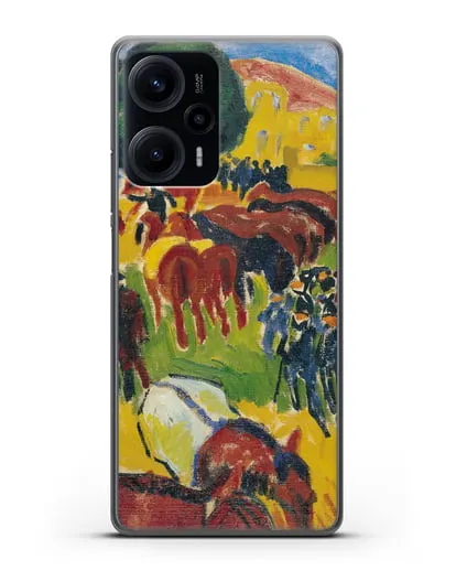 Чехол Лошадиная ярмарка (Пехштейн Макс) силиконовый для Xiaomi Poco F5