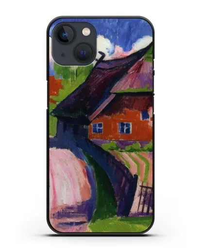 Чехол Весна (Пехштейн Макс) силиконовый для iPhone 13 Mini