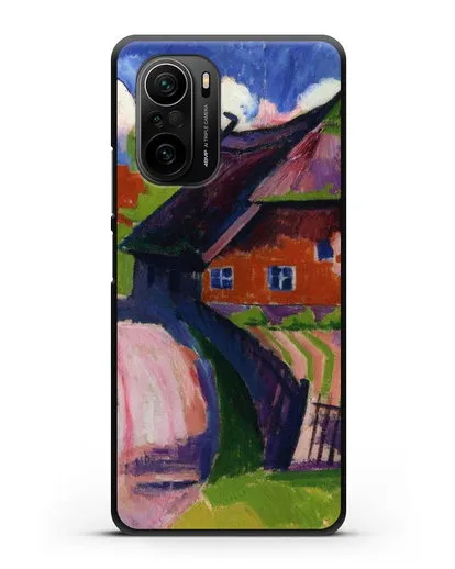 Чехол Весна (Пехштейн Макс) силиконовый для Xiaomi Poco F3 Pro