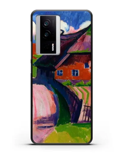 Чехол Весна (Пехштейн Макс) силиконовый для Xiaomi Poco F5 Pro