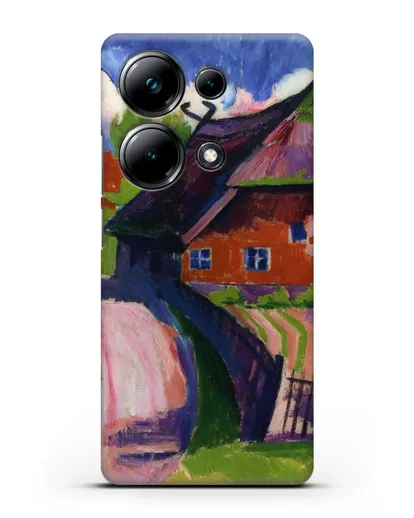 Чехол Весна (Пехштейн Макс) силиконовый для Xiaomi Poco M6 Pro