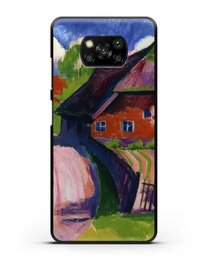 Чехол Весна (Пехштейн Макс) силиконовый для Xiaomi Poco X3 Pro