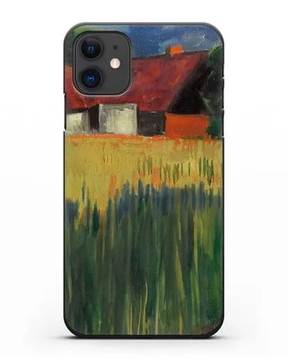 Чехол Кукурузное поле (Пехштейн Макс) силиконовый для iPhone 11