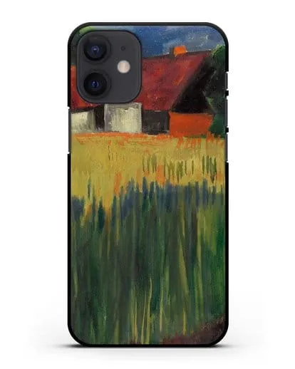 Чехол Кукурузное поле (Пехштейн Макс) силиконовый для iPhone 12 mini