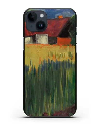 Чехол Кукурузное поле (Пехштейн Макс) силиконовый для iPhone 14 Plus