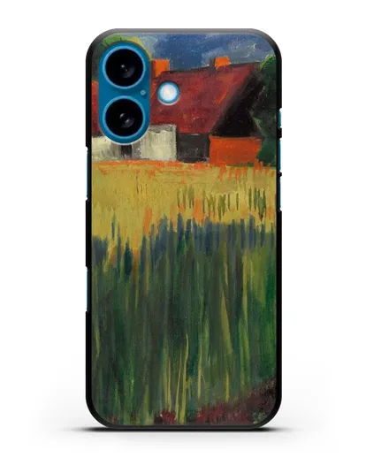 Чехол Кукурузное поле (Пехштейн Макс) силиконовый для iPhone 16