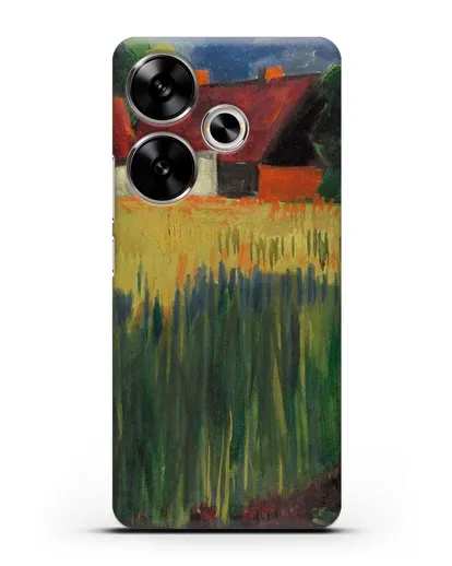 Чехол Кукурузное поле (Пехштейн Макс) силиконовый для Xiaomi Poco F6