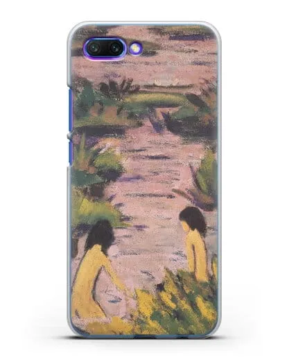 Чехол Купальщицы в камышах (Мюллер Отто) силиконовый для Honor 10