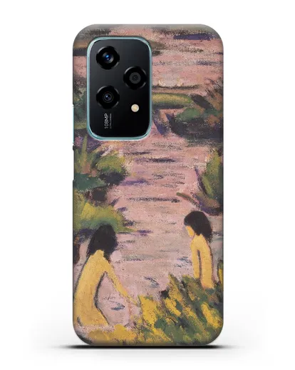 Чехол Купальщицы в камышах (Мюллер Отто) силиконовый для Honor 200 Lite