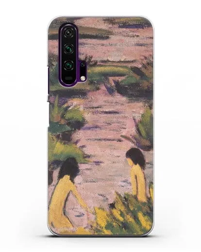 Чехол Купальщицы в камышах (Мюллер Отто) силиконовый для Honor 20 Pro