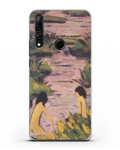Чехол Купальщицы в камышах (Мюллер Отто) силиконовый для Honor 9X