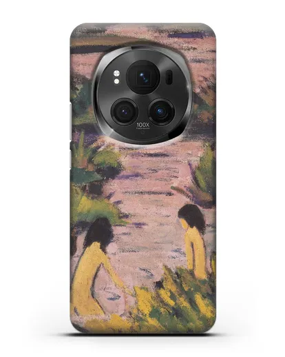 Чехол Купальщицы в камышах (Мюллер Отто) силиконовый для Honor Magic 6 Pro