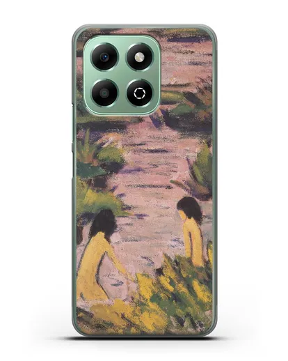 Чехол Купальщицы в камышах (Мюллер Отто) силиконовый для Honor X6b