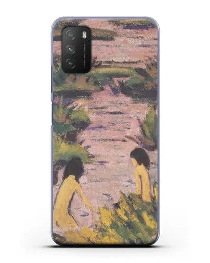 Чехол Купальщицы в камышах (Мюллер Отто) силиконовый для Xiaomi Poco M3