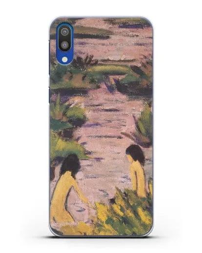 Чехол Купальщицы в камышах (Мюллер Отто) силиконовый для Samsung Galaxy M10 [SM-M105F]