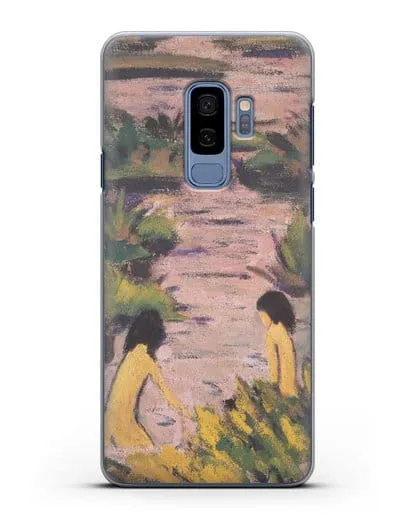 Чехол Купальщицы в камышах (Мюллер Отто) силиконовый для Samsung Galaxy S9 Plus [SM-G965F]