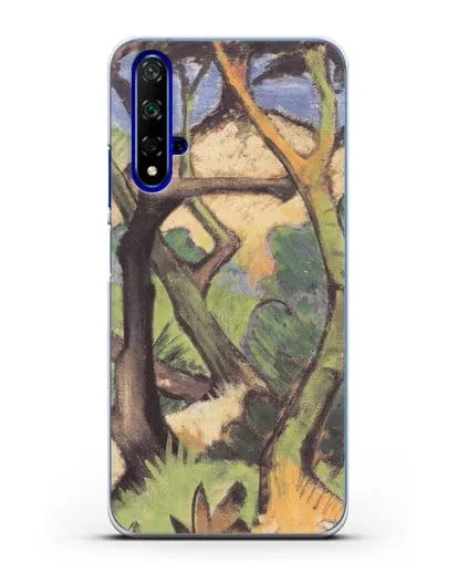 Чехол Вечерний пейзаж (Мюллер Отто) силиконовый для Honor 20