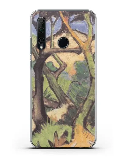 Чехол Вечерний пейзаж (Мюллер Отто) силиконовый для Honor 20e