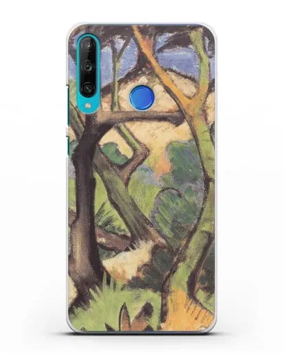 Чехол Вечерний пейзаж (Мюллер Отто) силиконовый для Honor 9C