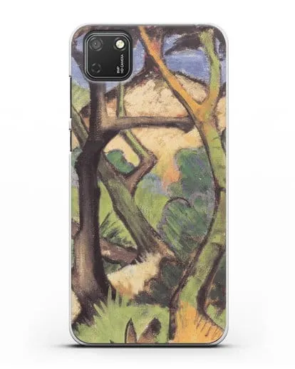 Чехол Вечерний пейзаж (Мюллер Отто) силиконовый для Honor 9S