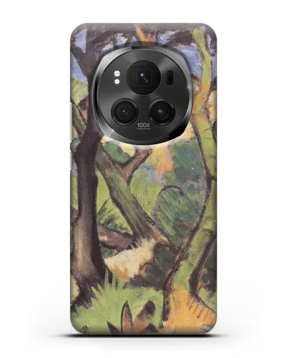 Чехол Вечерний пейзаж (Мюллер Отто) силиконовый для Honor Magic 6 Pro