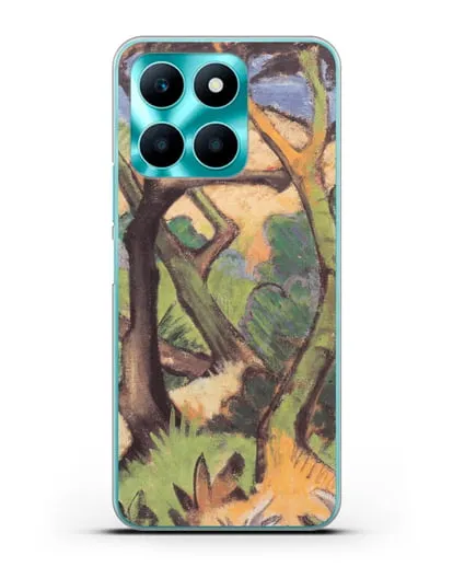 Чехол Вечерний пейзаж (Мюллер Отто) силиконовый для Honor X6a