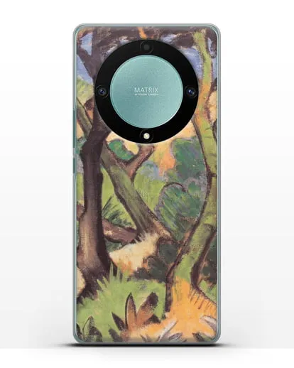 Чехол Вечерний пейзаж (Мюллер Отто) силиконовый для Honor X9a