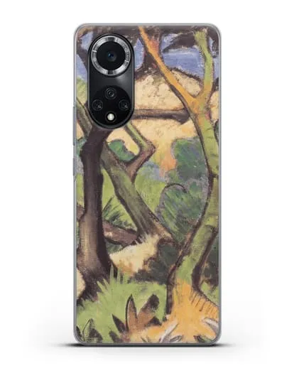 Чехол Вечерний пейзаж (Мюллер Отто) силиконовый для Huawei Nova 9