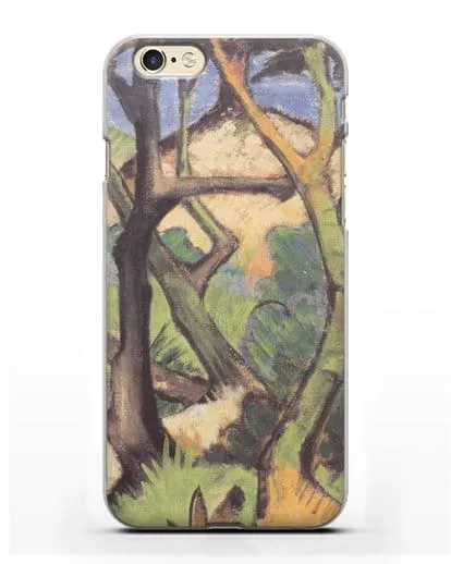 Чехол Вечерний пейзаж (Мюллер Отто) силиконовый для iPhone 6