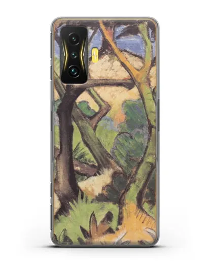 Чехол Вечерний пейзаж (Мюллер Отто) силиконовый для Xiaomi Poco F4 GT