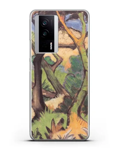 Чехол Вечерний пейзаж (Мюллер Отто) силиконовый для Xiaomi Poco F5 Pro