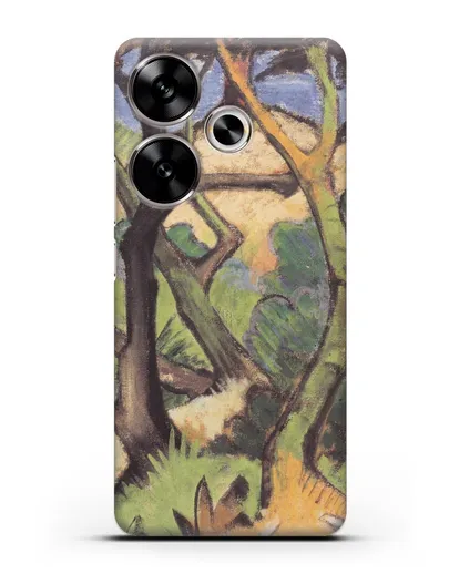 Чехол Вечерний пейзаж (Мюллер Отто) силиконовый для Xiaomi Poco F6