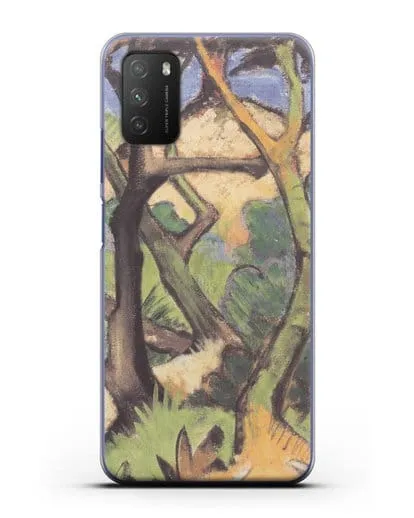 Чехол Вечерний пейзаж (Мюллер Отто) силиконовый для Xiaomi Poco M3