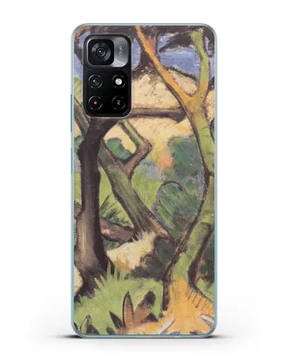 Чехол Вечерний пейзаж (Мюллер Отто) силиконовый для Xiaomi Poco M4 Pro 5G