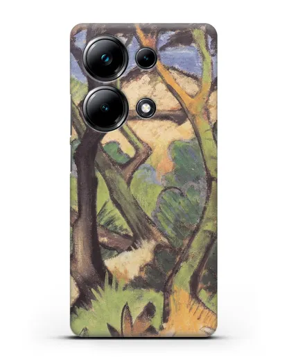 Чехол Вечерний пейзаж (Мюллер Отто) силиконовый для Xiaomi Poco M6 Pro