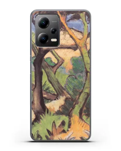 Чехол Вечерний пейзаж (Мюллер Отто) силиконовый для Xiaomi Poco X5