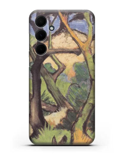 Чехол Вечерний пейзаж (Мюллер Отто) силиконовый для Samsung Galaxy A35 [SM-A356]