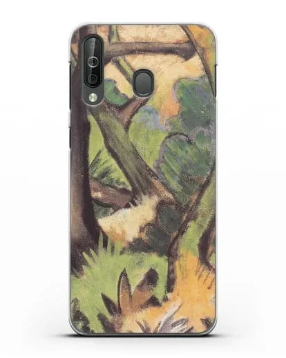 Чехол Вечерний пейзаж (Мюллер Отто) силиконовый для Samsung Galaxy A40s [SM-A507FN]