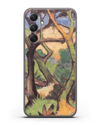 Чехол Вечерний пейзаж (Мюллер Отто) силиконовый для Samsung Galaxy A54 [SM-A536]