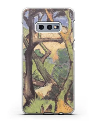Чехол Вечерний пейзаж (Мюллер Отто) силиконовый для Samsung Galaxy S10e [SM-G970F]