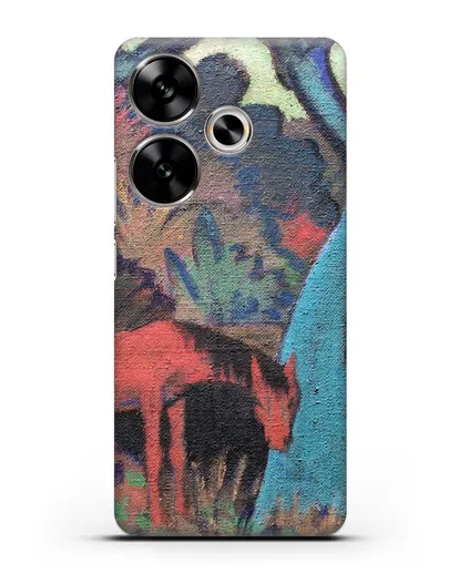 Чехол Цыганский конь у черной воды (Мюллер Отто) силиконовый для Xiaomi Poco F6