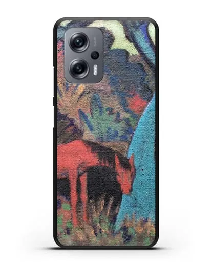 Чехол Цыганский конь у черной воды (Мюллер Отто) силиконовый для Xiaomi Poco X4 GT