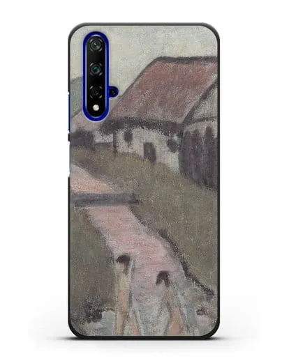 Чехол Цыганский ребенок в деревне (Мюллер Отто) силиконовый для Honor 20