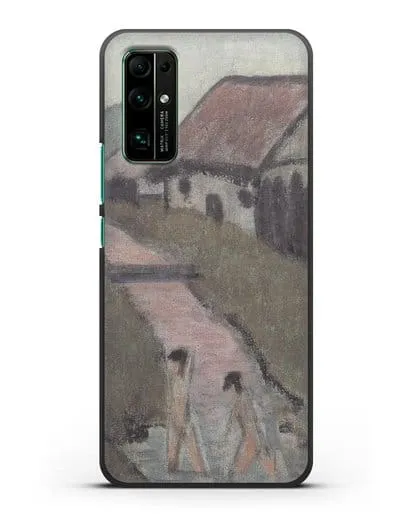 Чехол Цыганский ребенок в деревне (Мюллер Отто) силиконовый для Honor 30